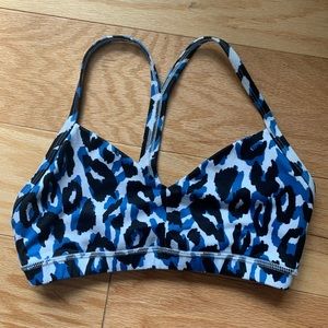 Small Blue Leopard FLEO Reinette Bra